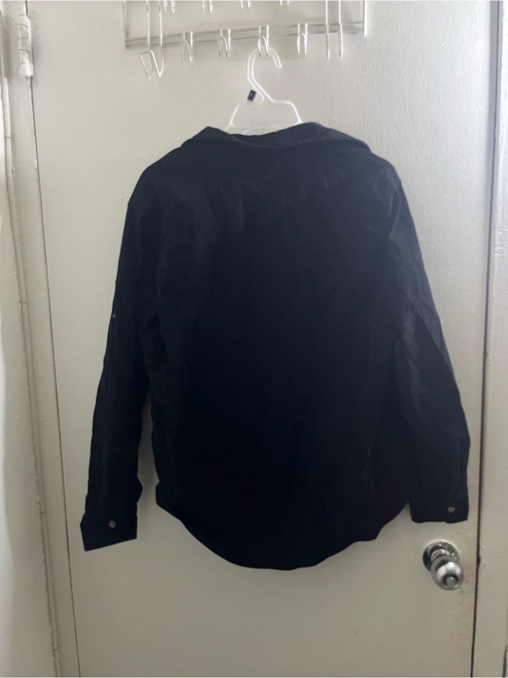 Jachs Black Button-Front Jean-Style Jacket - Picture 4 of 6